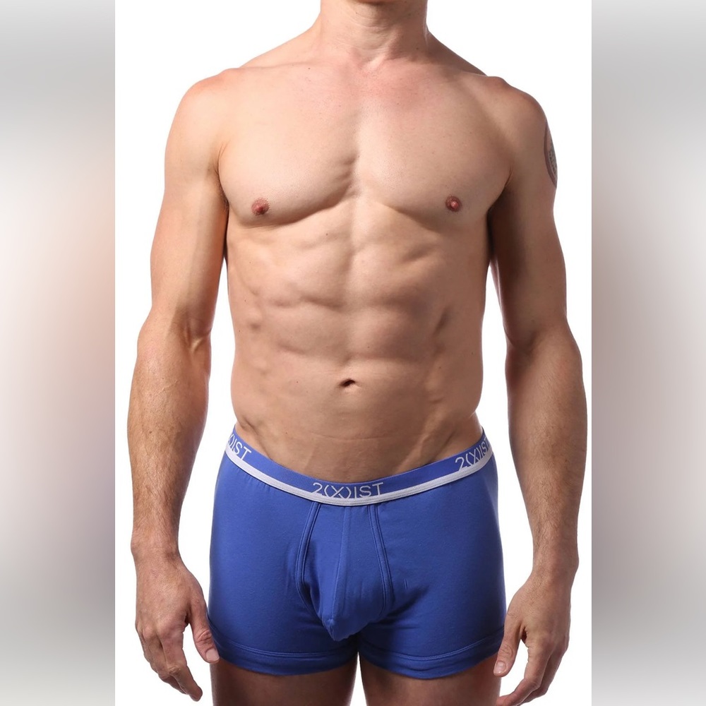 2(X)IST Dazzling Blue No Show Trunk